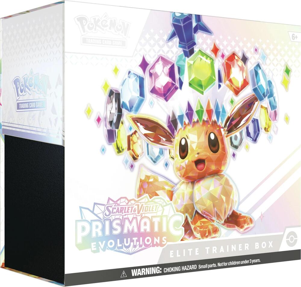 Pokemon Prismatic Evolutions Elite Trainer Box - New & Factory Sealed