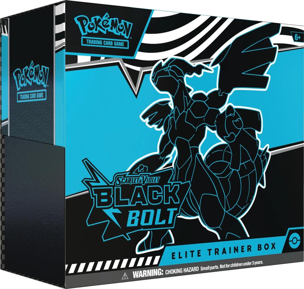 Pokemon Black Bolt Elite Trainer Box - New & Factory Sealed