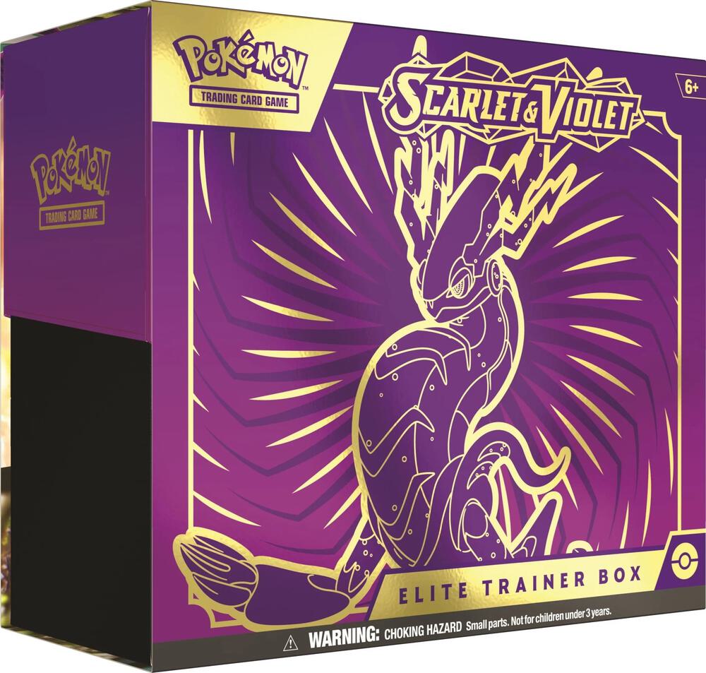 Pokemon Scarlet & Violet Elite Trainer Box (Miraidon) - New & Factory Sealed