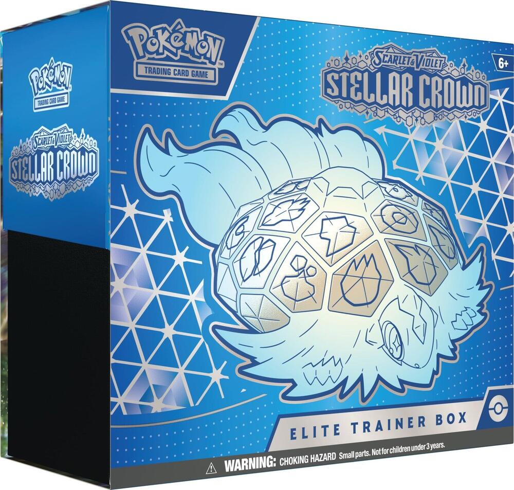 Pokemon Stellar Crown Elite Trainer Box - New & Factory Sealed
